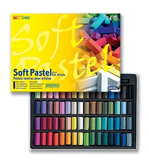 Pastely a křídy